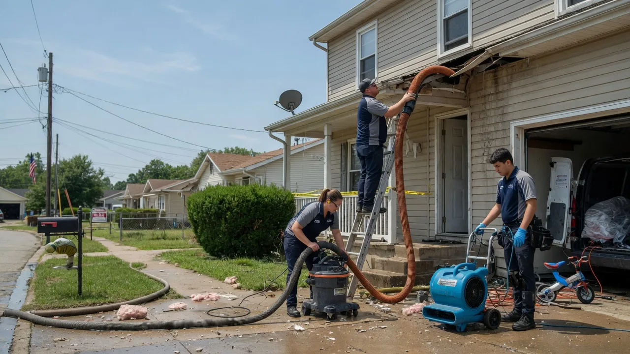 Water Damage Restoration in Franklin, OH near me